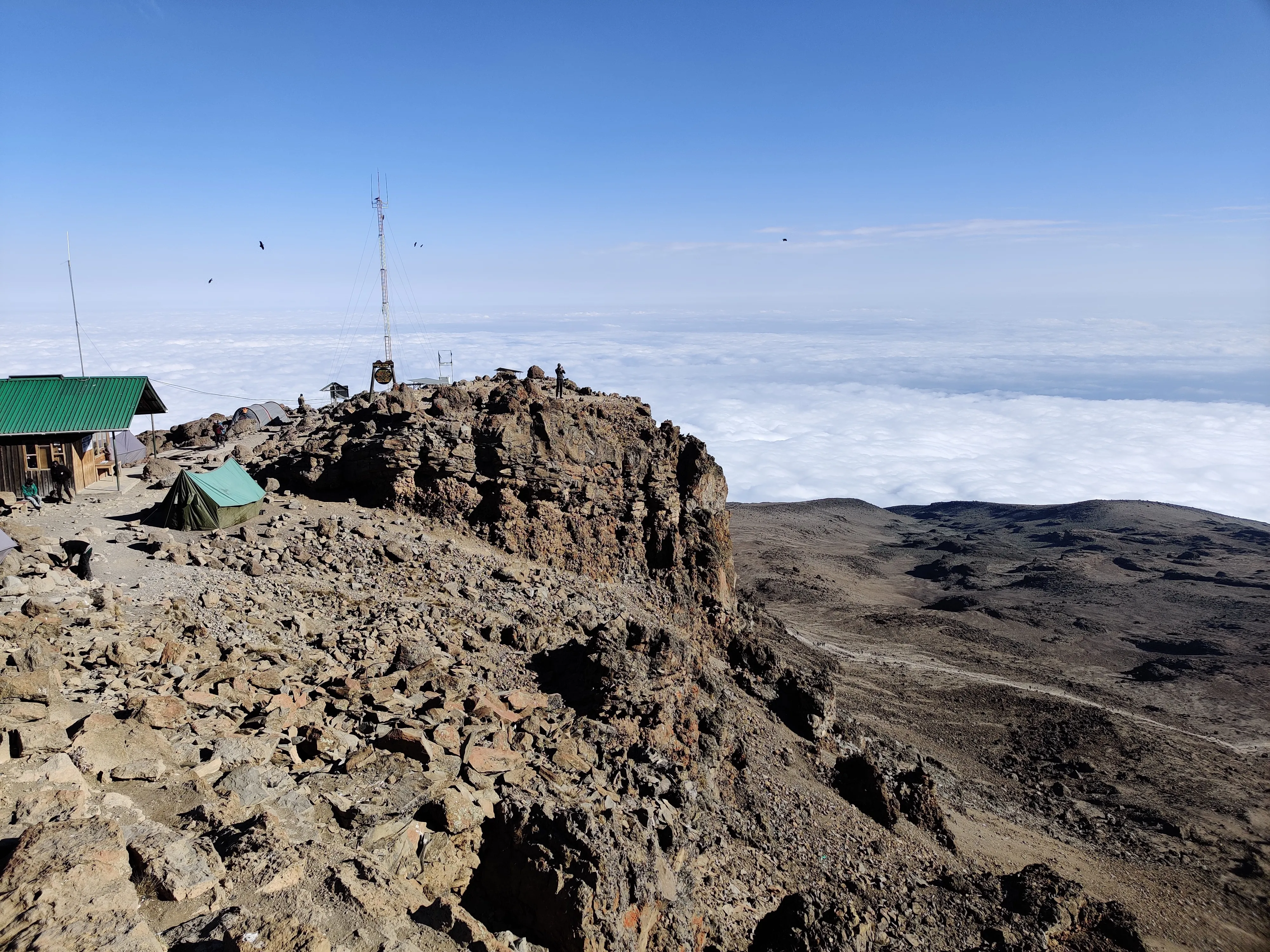 View from Barafu Camp